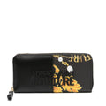 cartera color negro de versace jeans