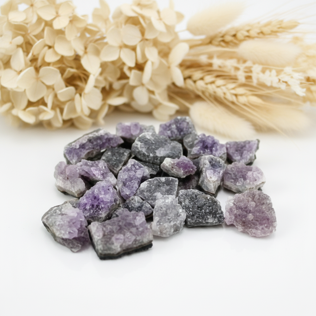 Piedra Amatista - Drusa de Transmutación