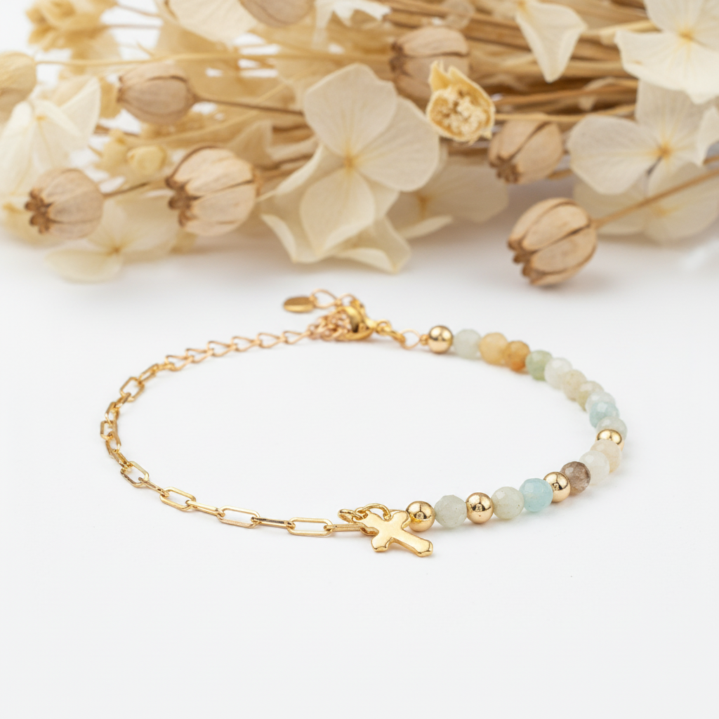 Pulsera Esperanza y Equilibrio - Amazonita Natural