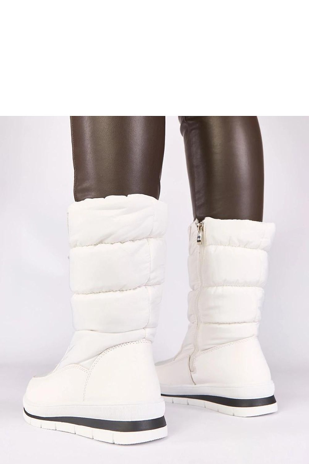  Botas de nieve blancas mujer