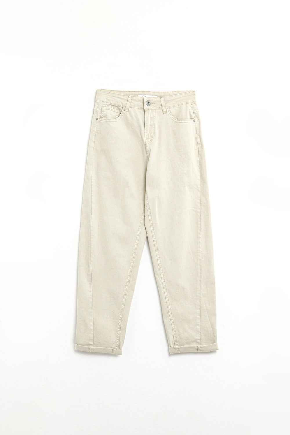 Pantalones Rectos Súper Cómodos en color beige