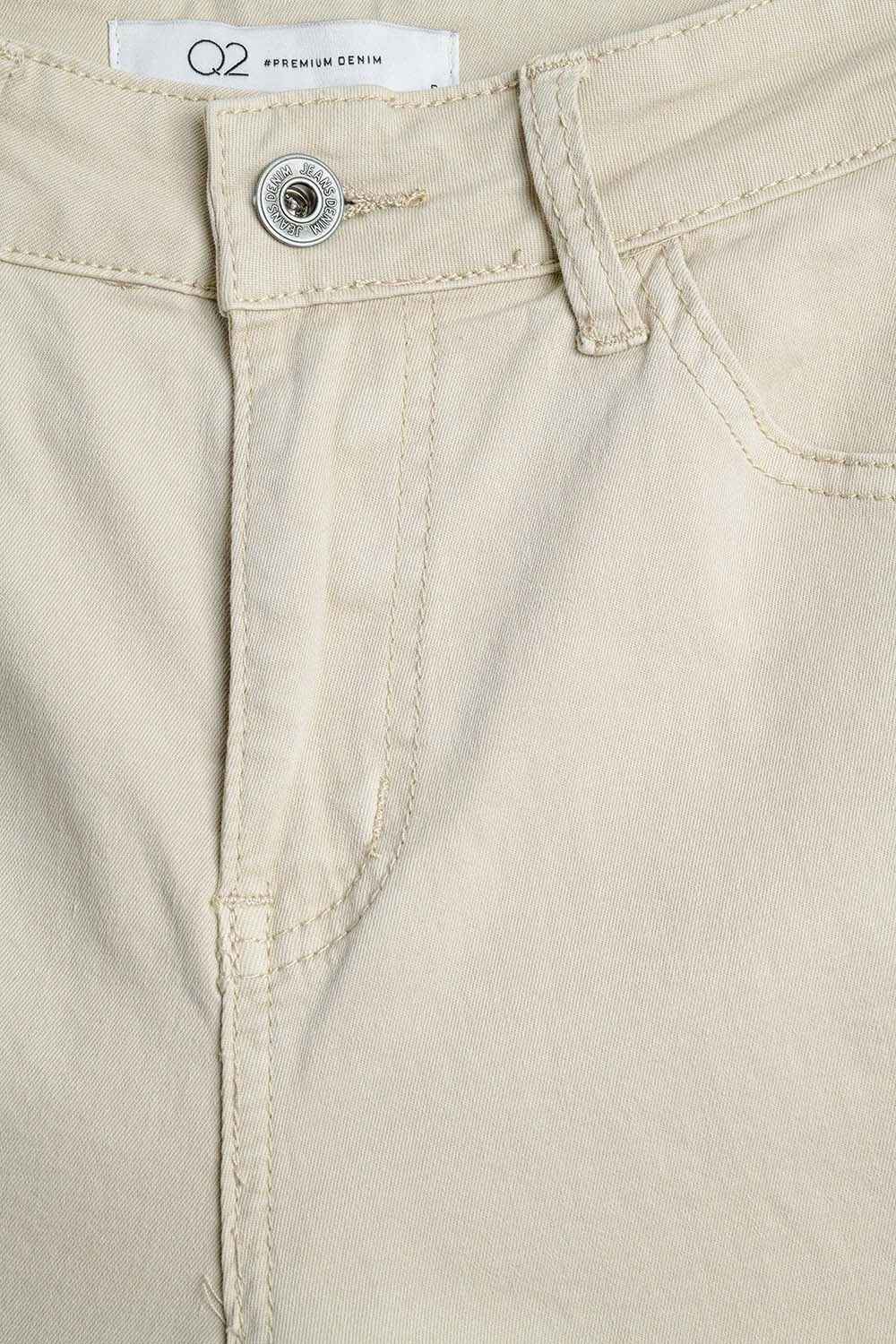 Pantalones Rectos Súper Cómodos en color beige