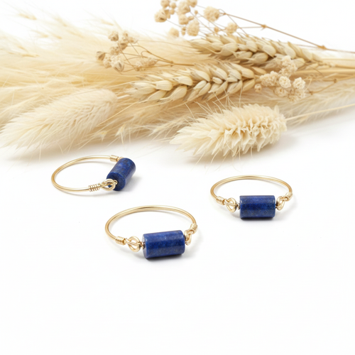 anillo piedra lapislazuli