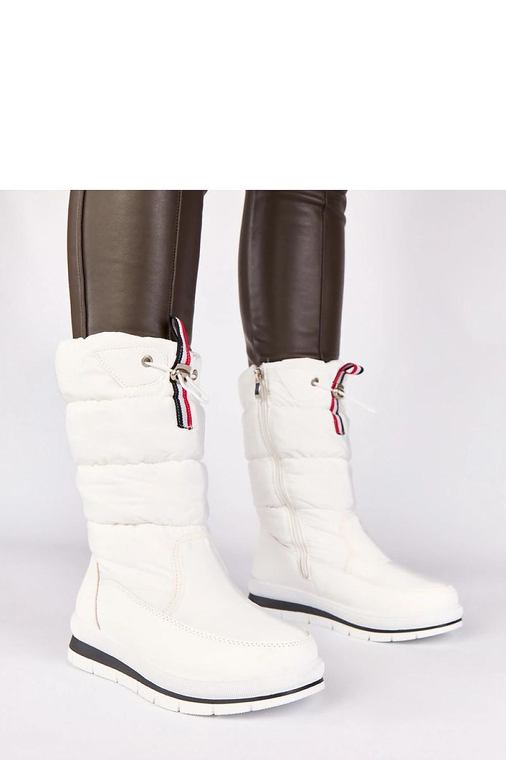 Botas de nieve blancas mujer