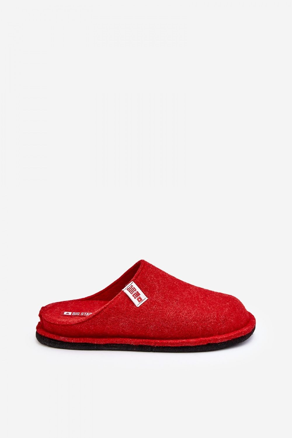 Slippers Big Star color rojo - Estilo clásico toque vibrante