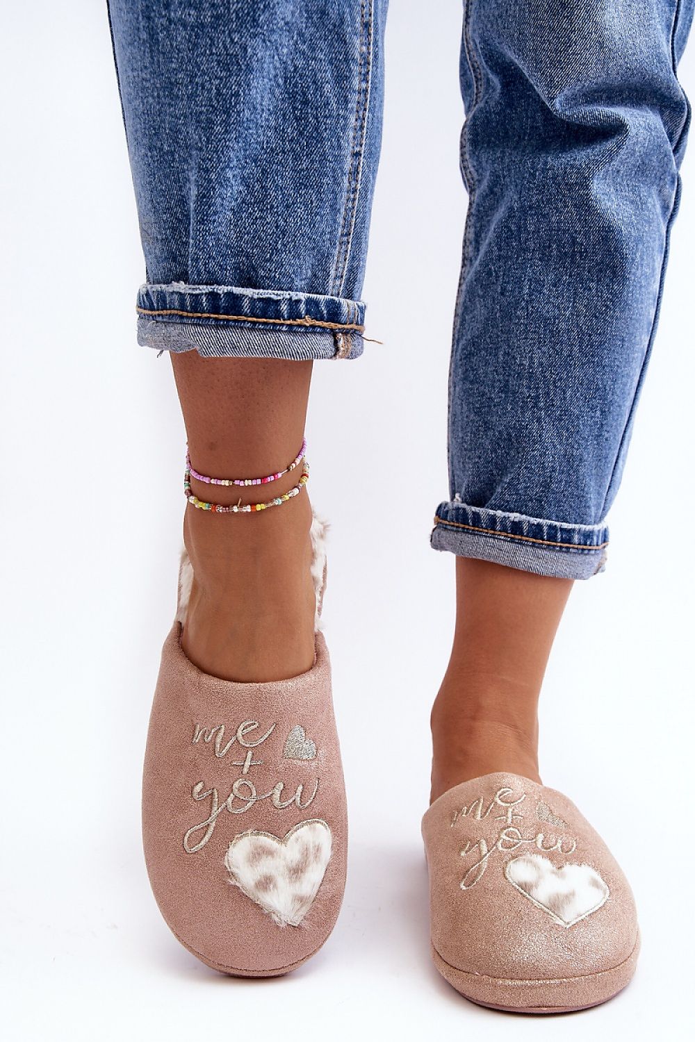Slippers "Me&You" color Nude - Suavidad y Comodidad