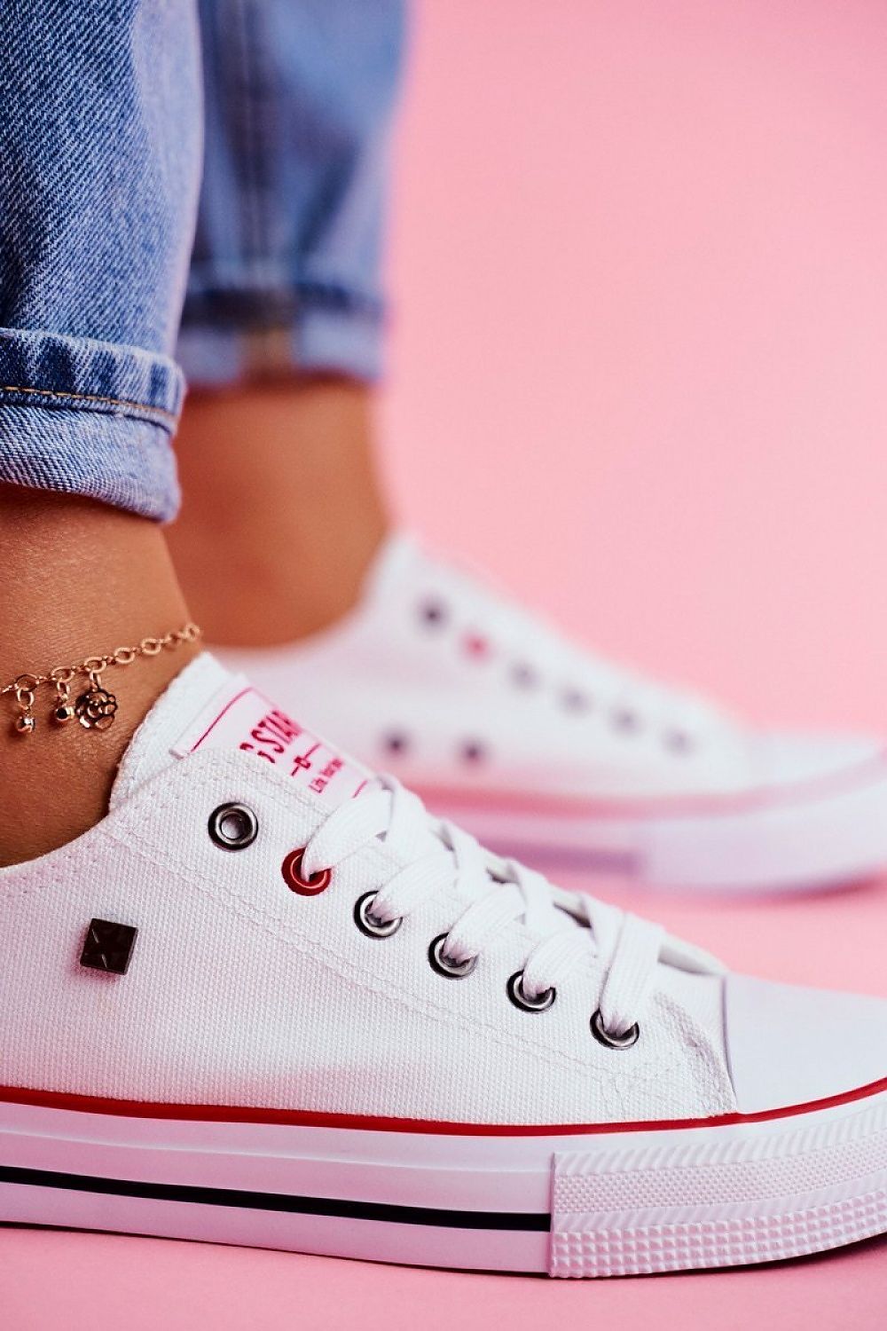 Sneakers Blancas de loneta Big Star - Estilo primaveral