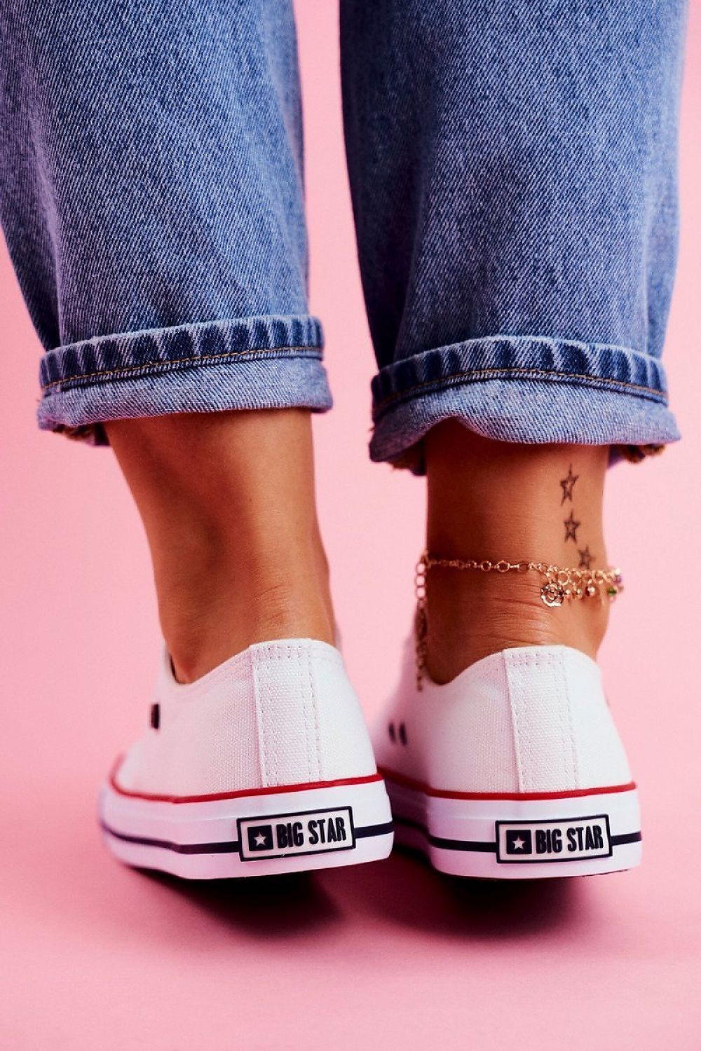 Sneakers Blancas de loneta Big Star - Estilo primaveral