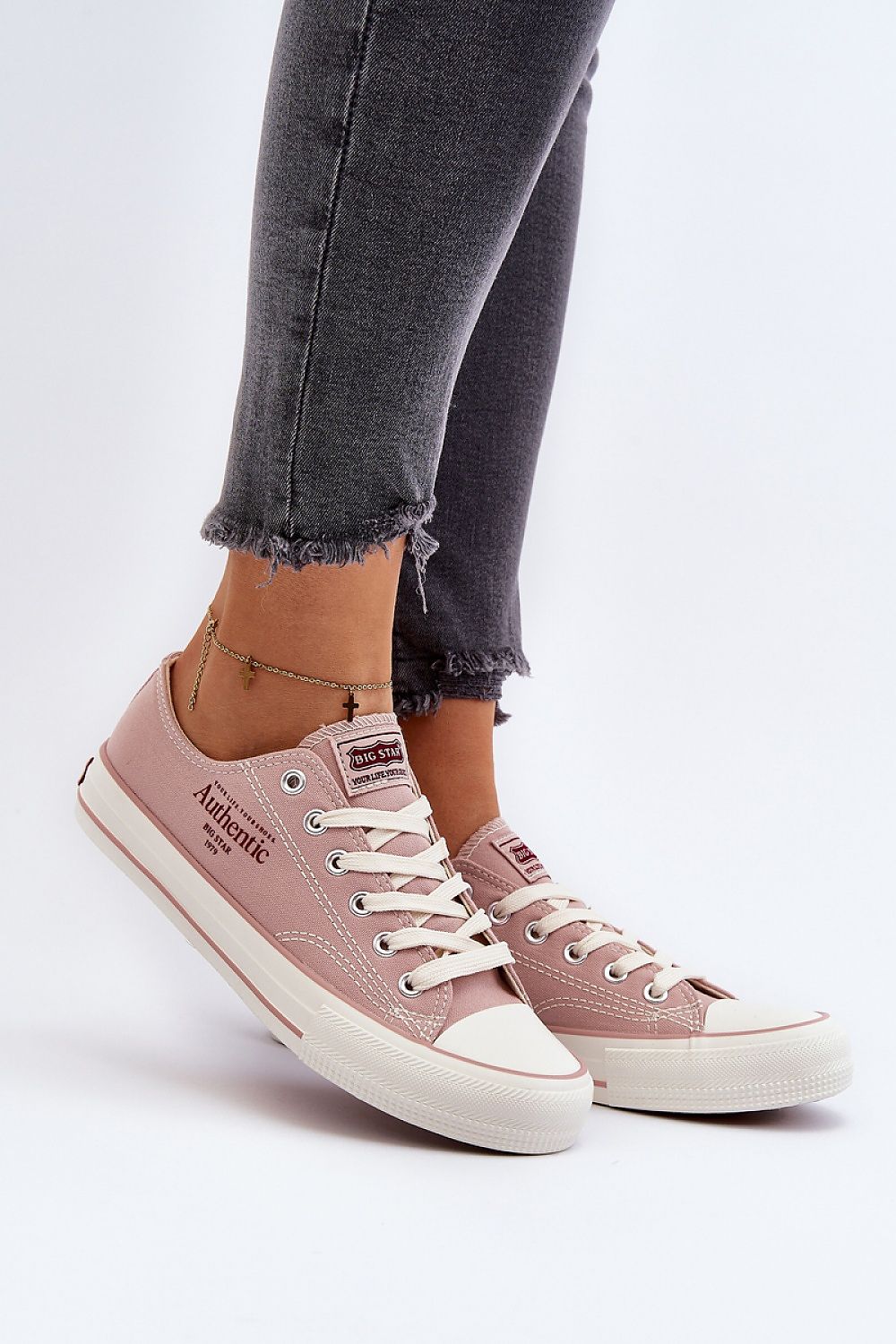 Sneakers Rosa de loneta Big Star - Estilo de temporada