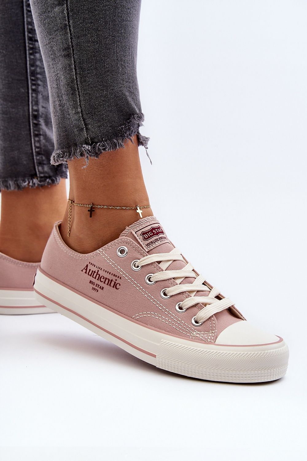 Sneakers Rosa de loneta Big Star - Estilo de temporada