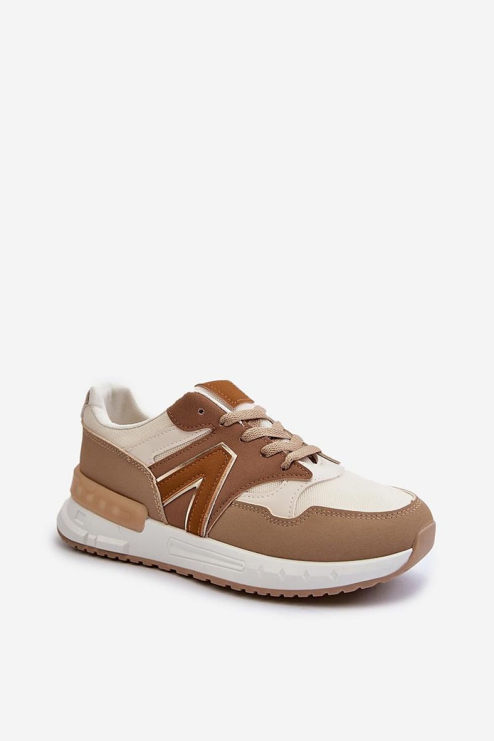 Zapatillas Deportivas de Mujer en Tonos Beige