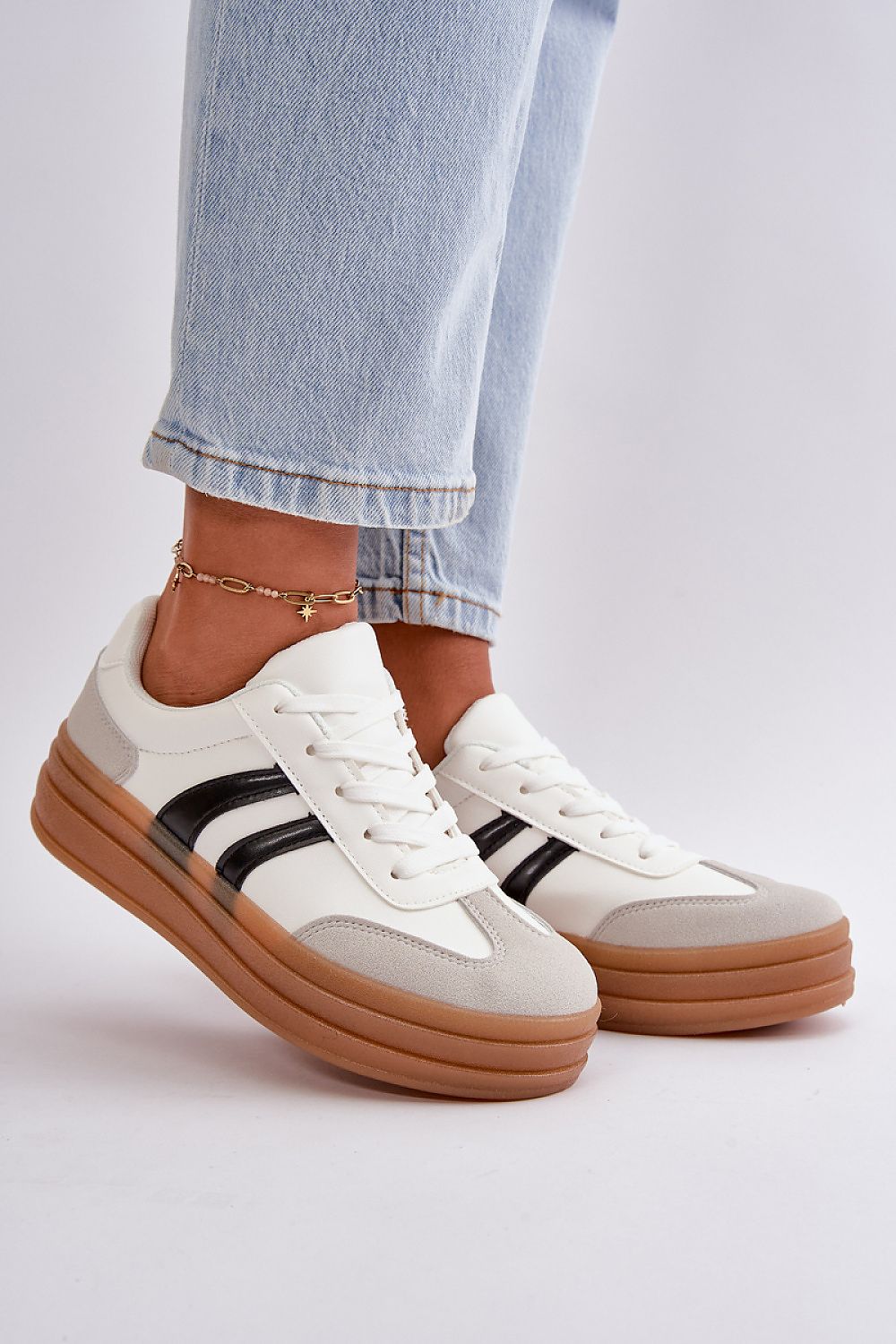 Zapatillas ecopiel de estilo Casual para mujer