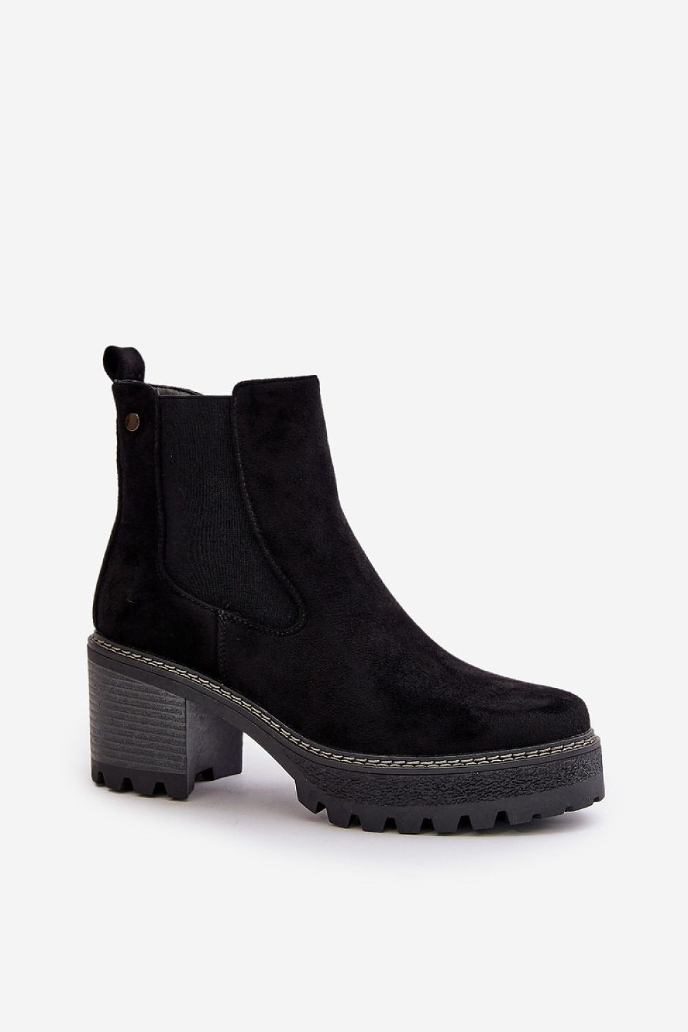 Botines de Ante Negros