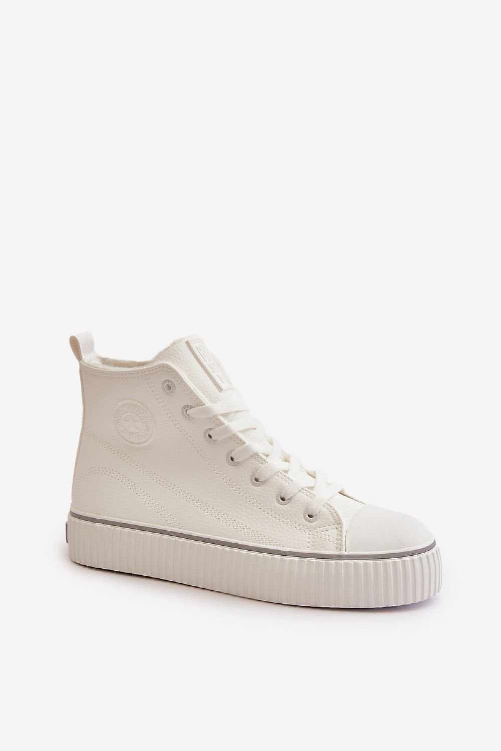 Sneakers tipo bota blancas Big Star - Estilo urbano