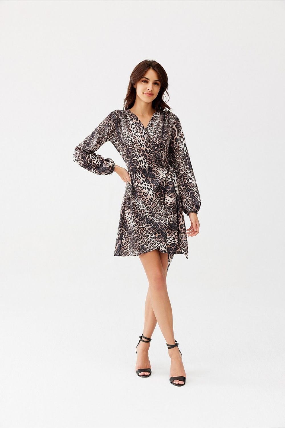 Vestido animal print Cassie