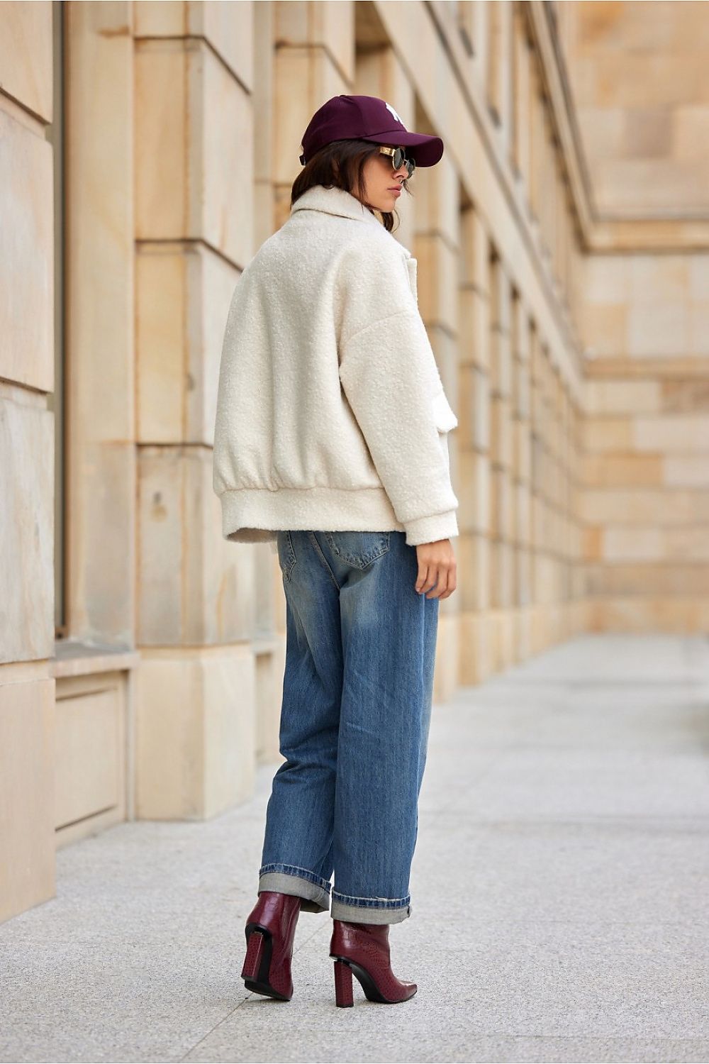 Abrigo/Chaqueta Oversize de borreguito