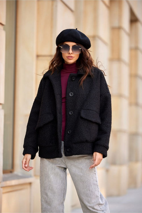 Abrigo/Chaqueta Oversize de borreguito
