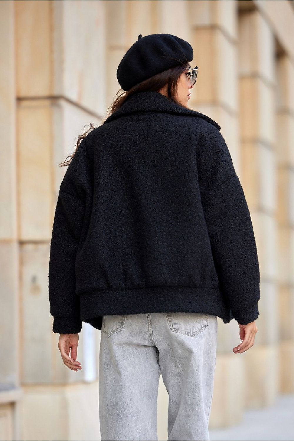 Abrigo/Chaqueta Oversize de borreguito