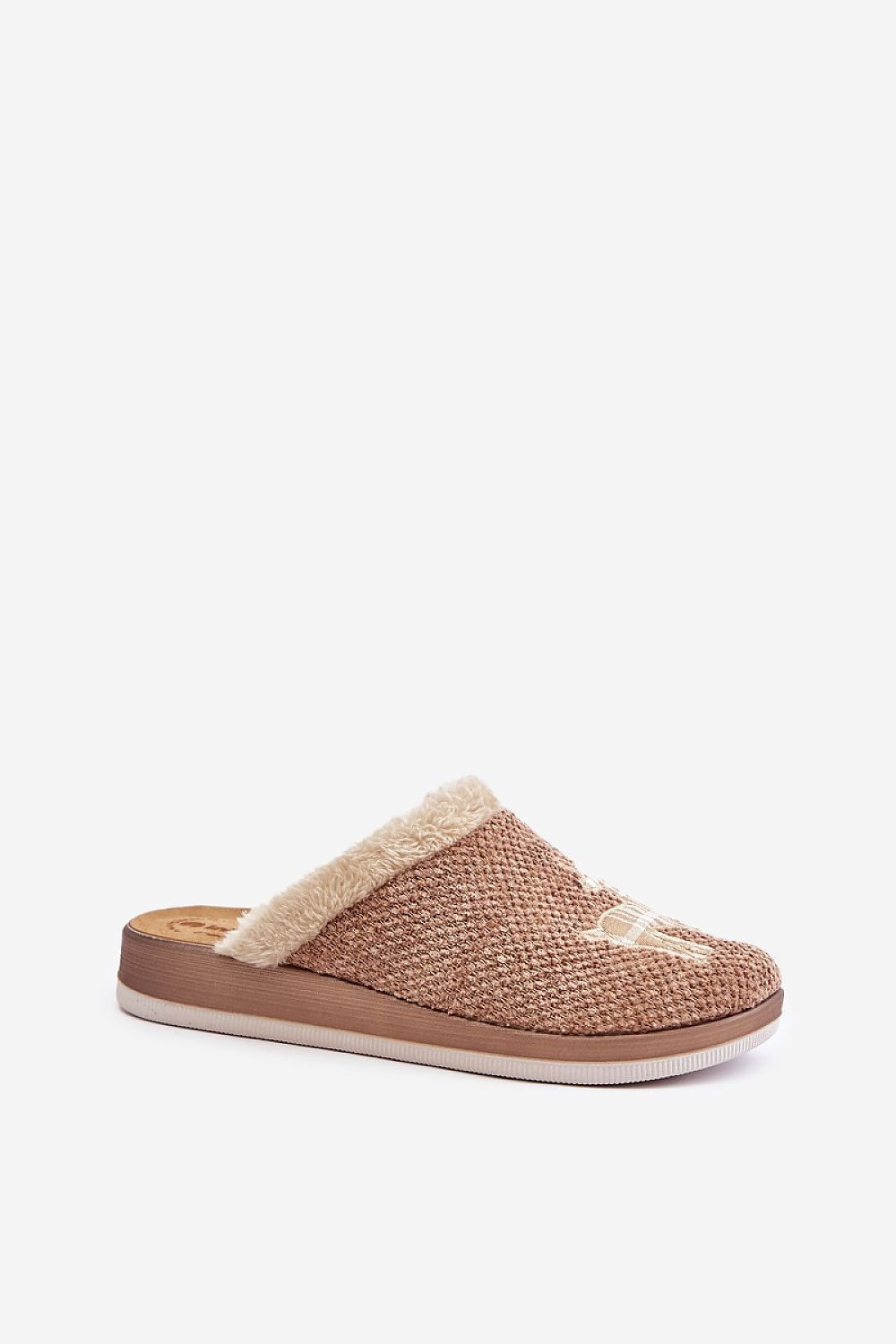 Slippers ergonómicas para Mujer en color beige - Calidad y Calidez