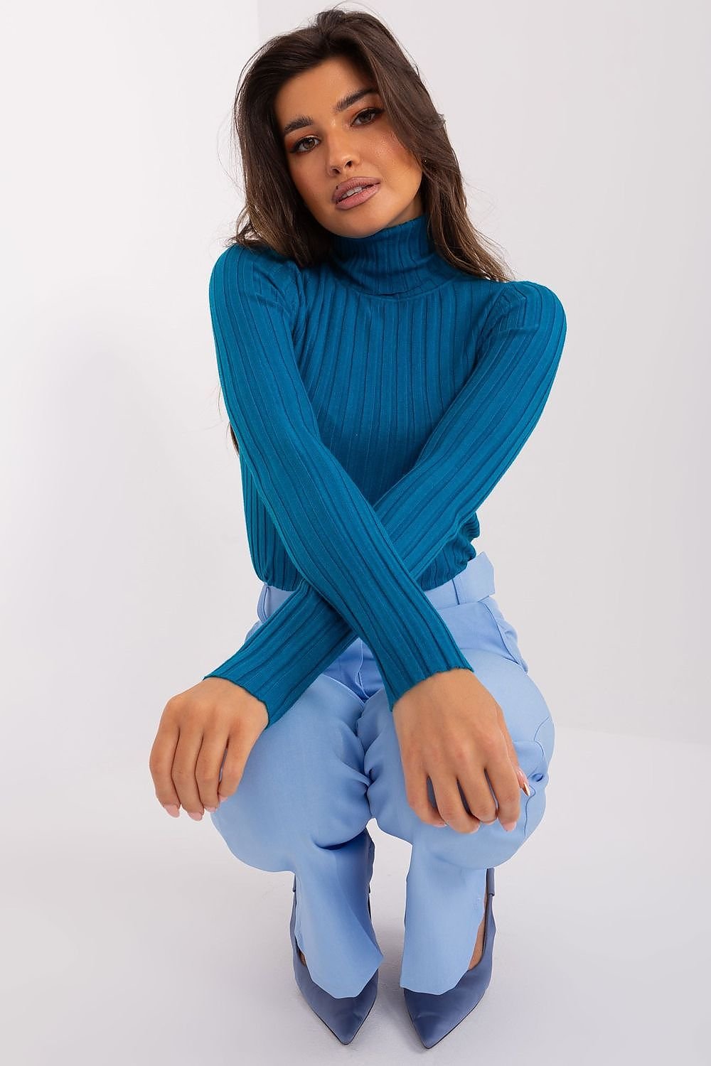 Jersey Acanalado Azul