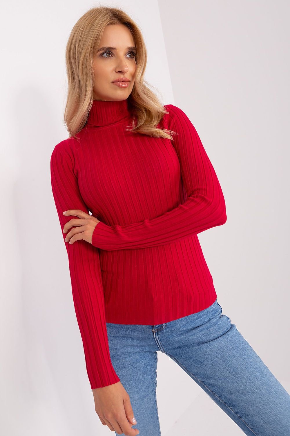 Jersey Acanalado Rojo