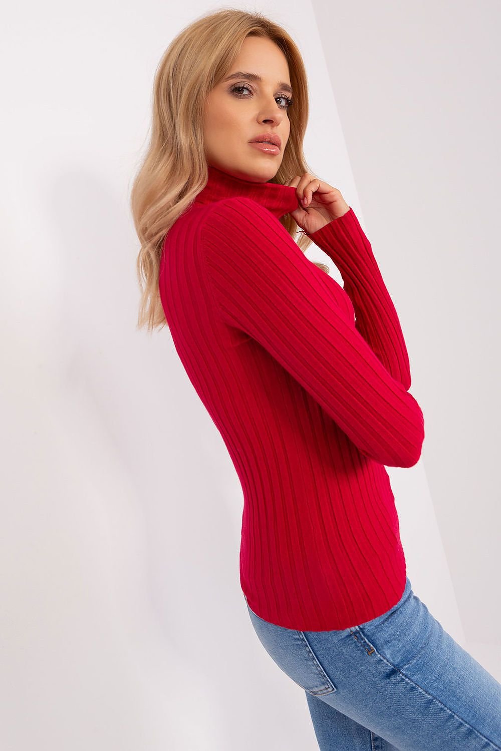 Jersey Acanalado Rojo