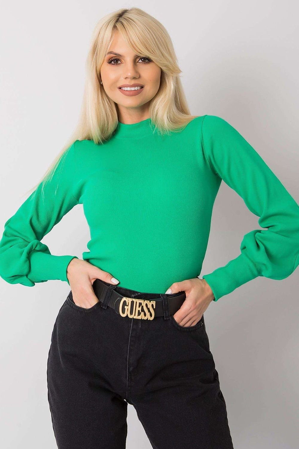 Suéteres de algodón en color Verde para Mujer - Comodidad y estilo casual