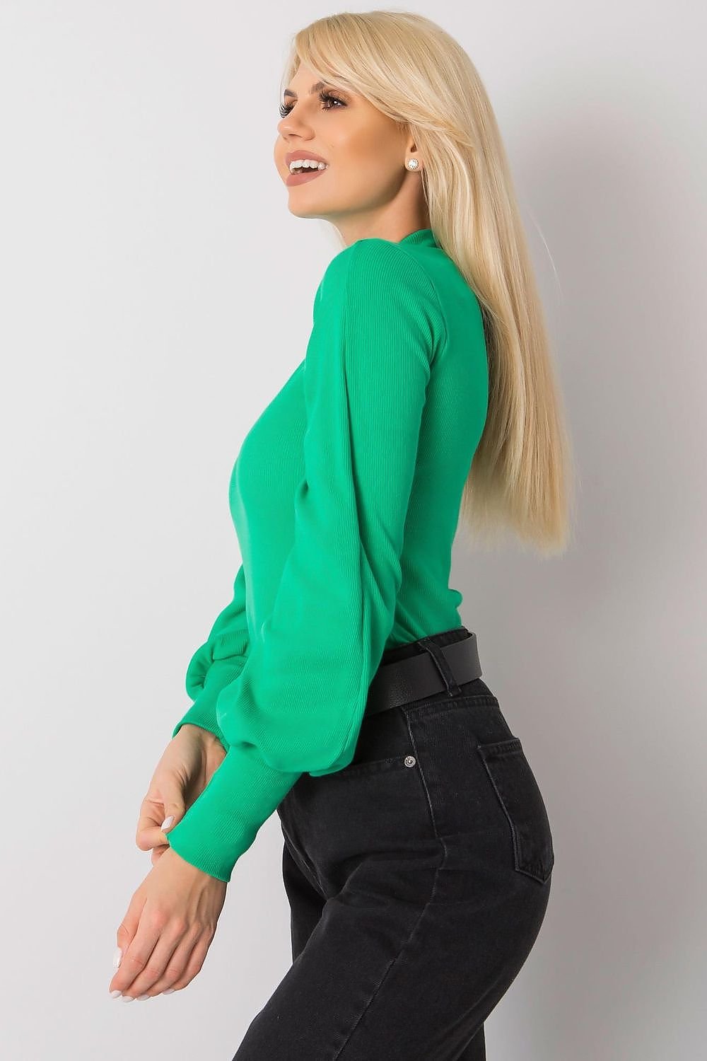 Suéteres de algodón en color Verde para Mujer - Comodidad y estilo casual