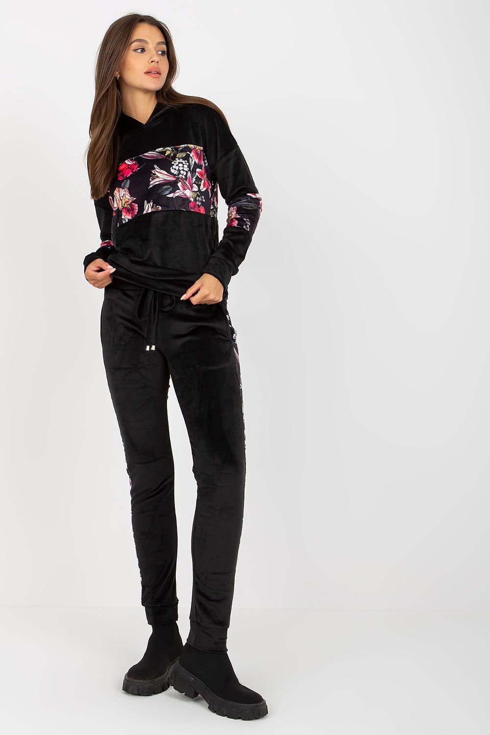 Conjunto Floral - Sueter y pantalon