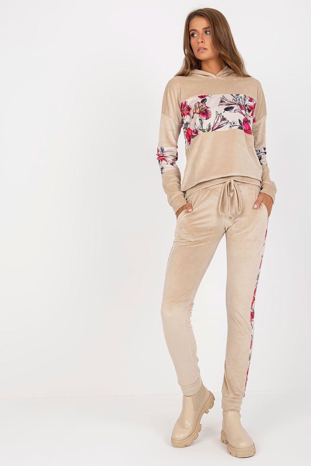 Conjunto Floral - Sueter y pantalon