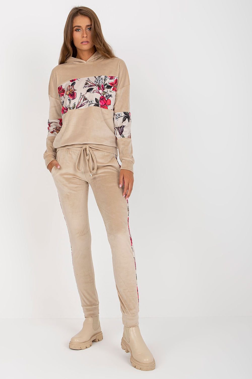 Conjunto Floral - Sueter y pantalon