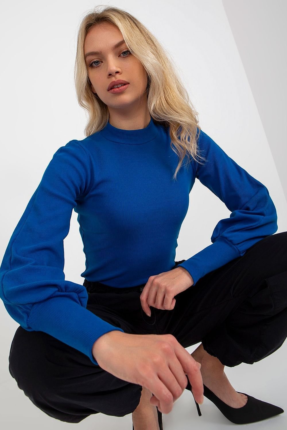Jersey Acanalado Azul
