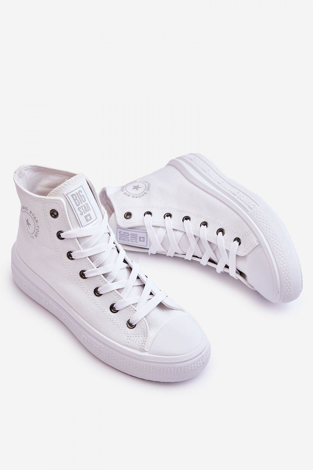 Sneakers de bota blancas Big Star - Estilo urbano