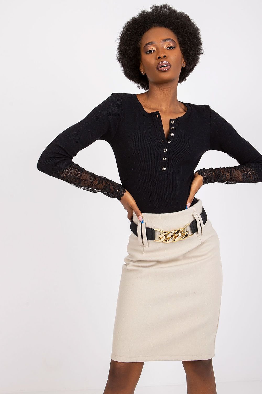 Top de color Negro para Mujer - Comodidad y estilo casual