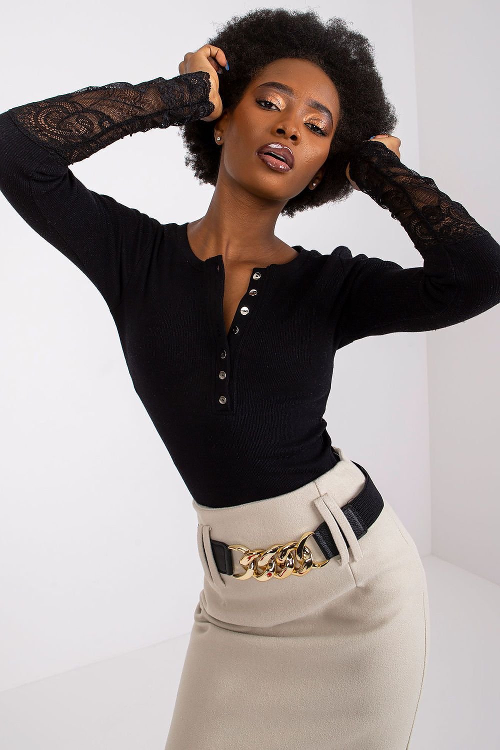 Top de color Negro para Mujer - Comodidad y estilo casual