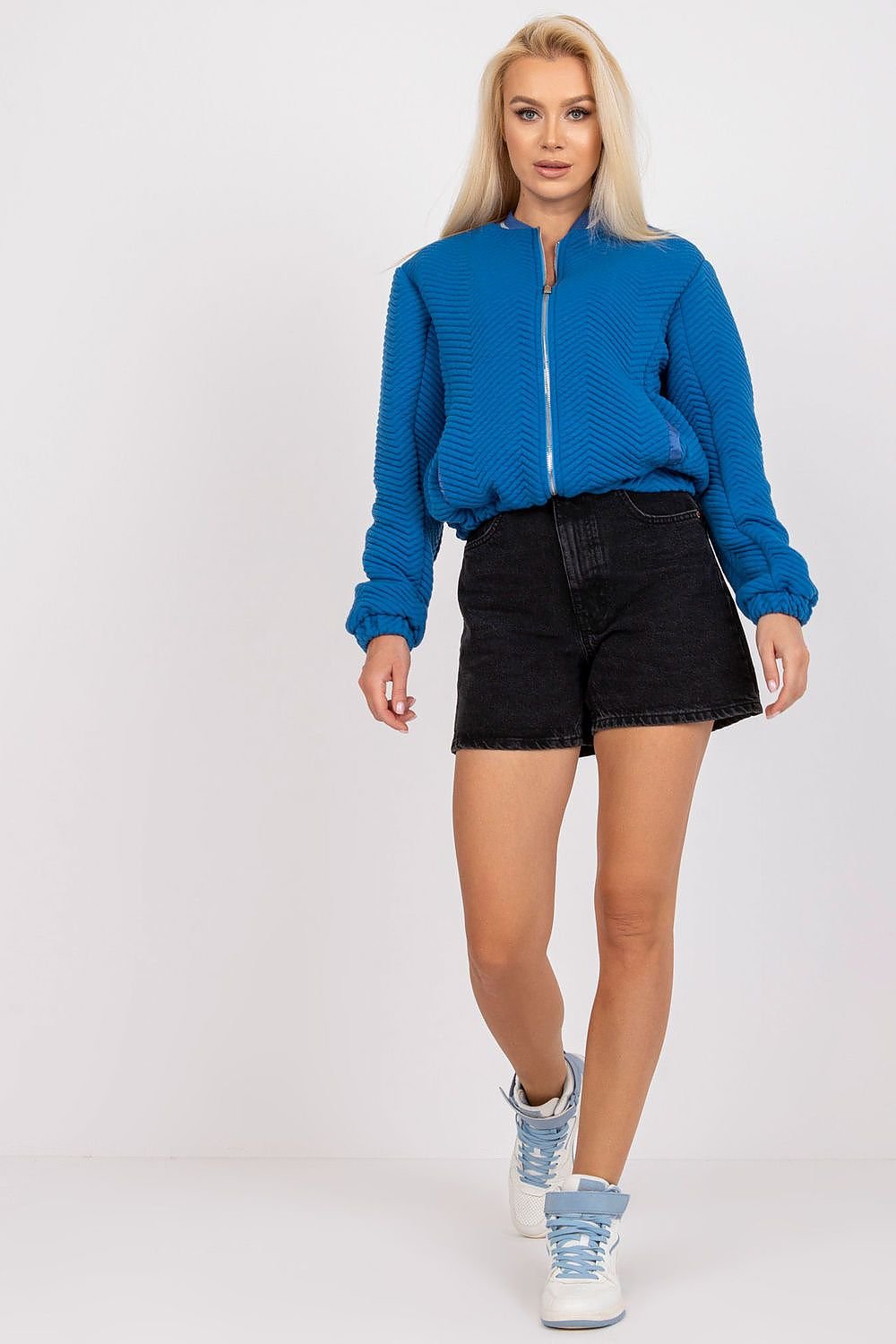 Bomber Forrada Azul