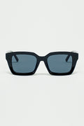 Gafas de sol con montura cuadrada gruesa y estilo retro