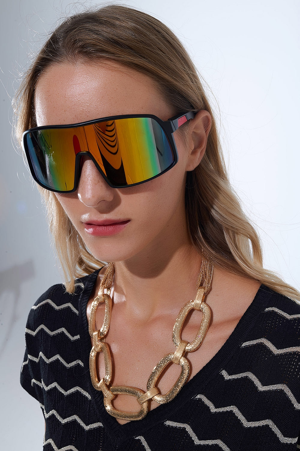 Gafas de sol deportivas polarizadas multicolor