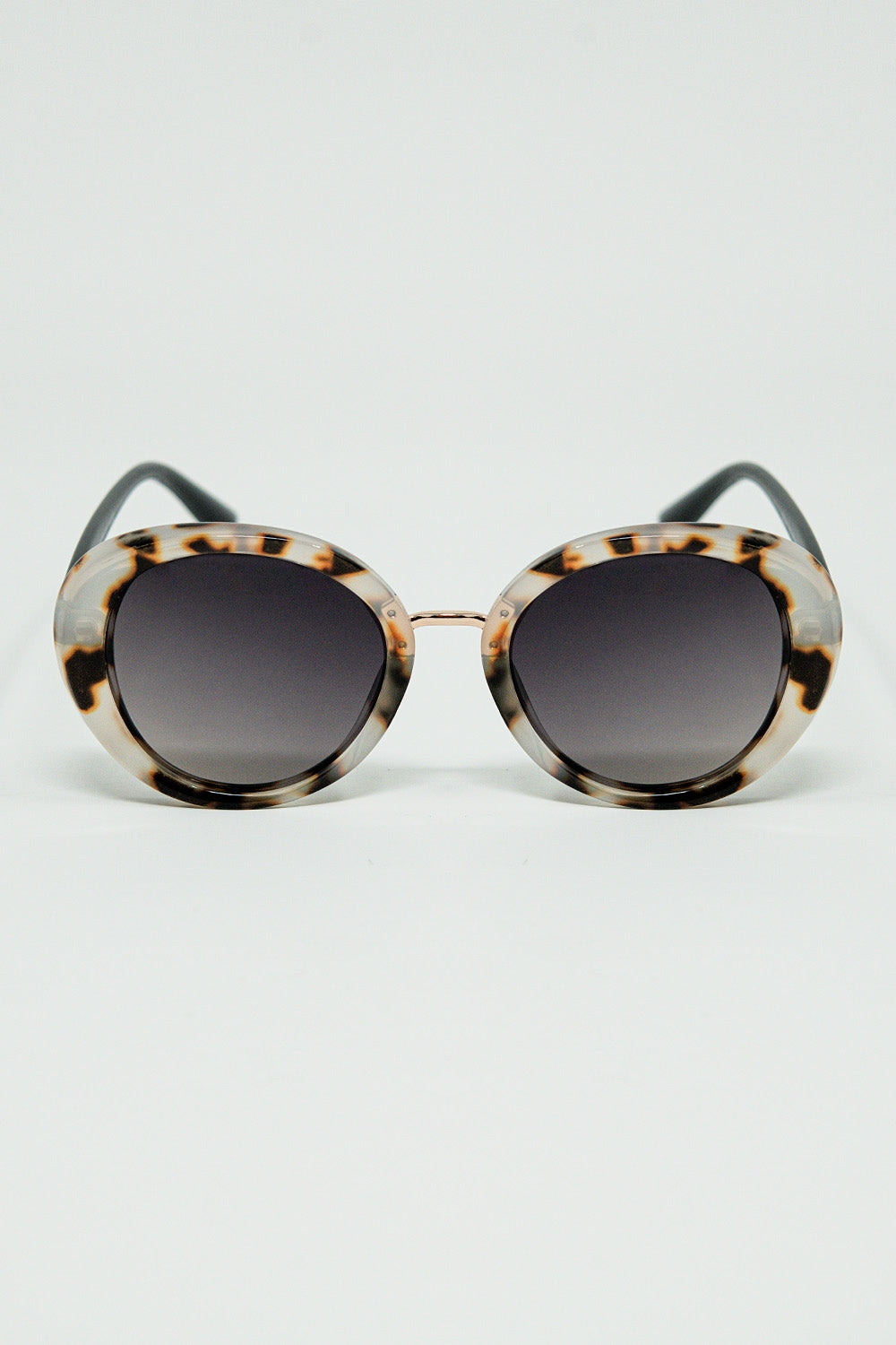 Q2 Gafas de sol ovaladas Sunset Spot beige