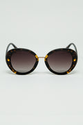 Gafas de sol ovaladas Sunset Spot marrones