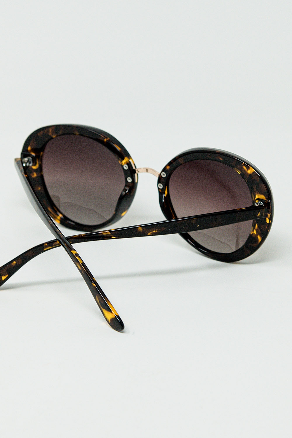 Gafas de sol ovaladas Sunset Spot marrones