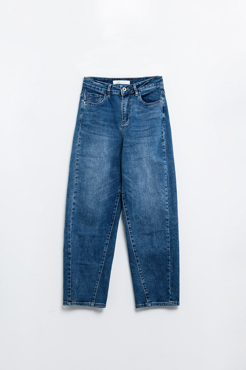 Vaqueros boyfriend oversize azul oscuro