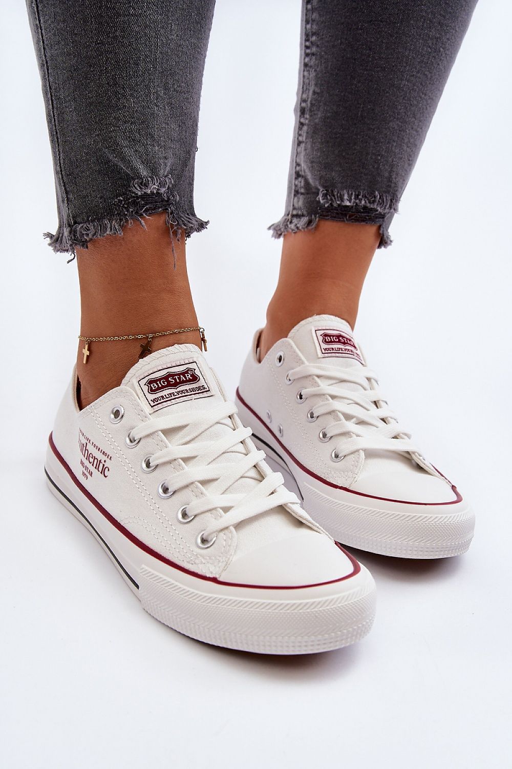 Zapatillas Big Star Authentic color blanco